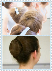 classical ballet bun